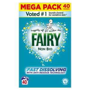 Fairy Non Bio Powder 40w For Sensitive Skin 