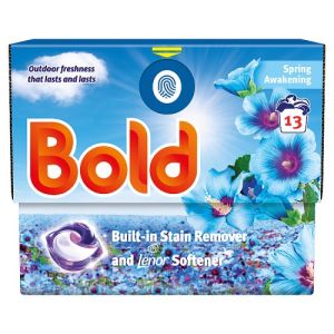 Bold All-in-1 Pods Washing Liquid Capsules Spring Awakening 13 Washes