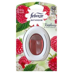 Febreze Bathroom Air Freshener Raspberry and Elderflower 8x1CT