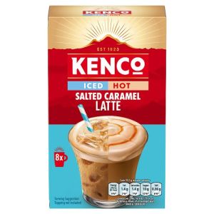Kenco Cold/Hot Salted Caramel Latte 8Pk 8X20.3g