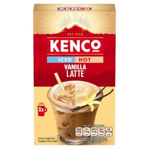 Kenco Cold/Hot Vanilla Latte 8Pk 8X20.3G