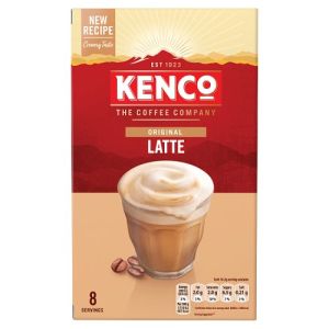 Kenco Latte Instant Coffee Sachets 8Pk 8X16.3g