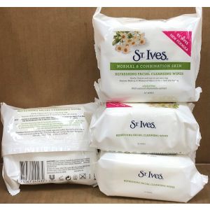 St Ives Facial Wipes 35s Normal & Combination Skin