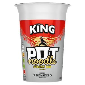 Pot Noodle Sticky Rib King Pot 114g