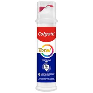 Colgate T/Paste 100ml Pump Total Advance Whitening(UK/PL/RO/MD/CZ/SL/HU/LT/LV/EST/FIN)