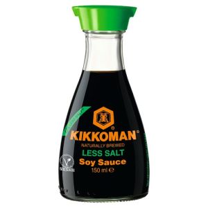 Kikkoman Soy Sauce  Less Salt Soy Sauce 150Ml