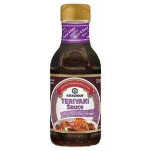 Kikkoman Triyaki Sauce  Teriyaki Roasted Garlic Sauce 250Ml