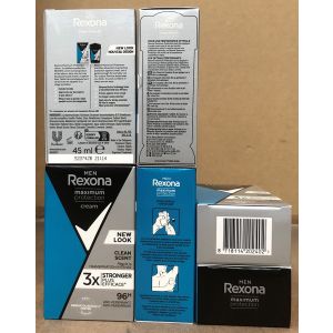 Rexona Deo Stick 45ml Men Maximum Protect Cream Clean Scent