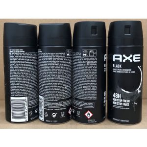 Axe Deodorant Body Spray 150ml Black (GCC Pack)
