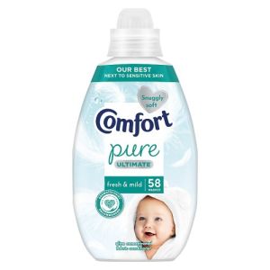 Comfort Ultimate Fabric Conditioner Fresh & Protect 58 Wash Pure & Mild
