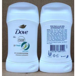 Dove Deo Stick 50ml Pear (5x6) (Not for Sale in USA, Canada & GCC Countries)