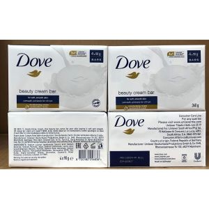 Dove Soap 90g Cream Bar 4 Pack