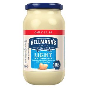 Hellmanns Light Mayo Jar Pm£2.99 400G