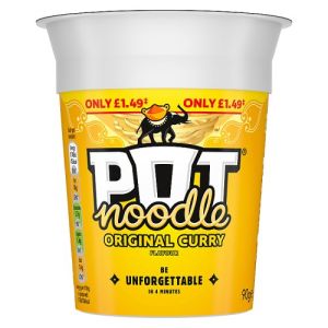 Pot Noodle 90g Curry PMP £1.49