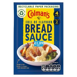 Colmans Sauce Mix  Pmp £1.09  Bread  40G
