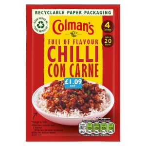 Colmans Sauce Mix  Pmp £1.09 Chilli  50G