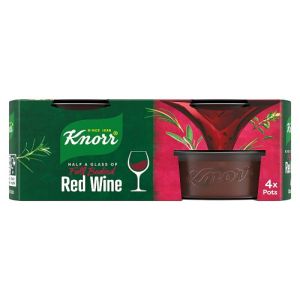 Knorr Red Wine Stock Pot 4 x 26g