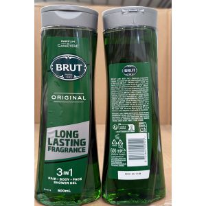 Brut Shower Gel 600ml Original