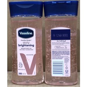 Vaseline Body Oil 200ml Daily Brightening