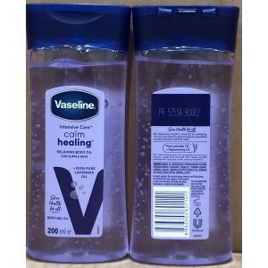 Vaseline Body Oil 200ml Calm Healing