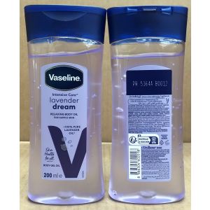 Vaseline Body Oil 200ml Lavender Dream