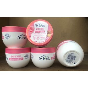 St Ives Body Cream 300ml Rose Water & Argan Oil