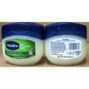 Vaseline Pet Jelly 100ml Aloe Soothing (4x12) Not for sale in USA, Canada and GCC countries 