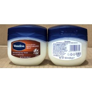 Vaseline Pet Jelly 100ml Cocoa Moisturising (4x12) Not for sale in USA, Canada and GCC countries 
