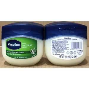 Vaseline Pet Jelly 250ml Aloe Soothing (4x6) Not for sale in USA, Canada and GCC countries 