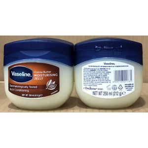Vaseline Pet Jelly 250ml Cocoa Moisturising (4x6) Not for sale in USA, Canada and GCC countries 