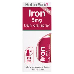 Betteryou Iron 5Mg Daily Oral Spray - 32 Doses 25ml